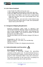 Preview for 7 page of Tegam R1L-BIR1 Instruction Manual