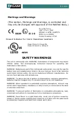 Предварительный просмотр 2 страницы Tegam R1L-E2A Instruction Manual