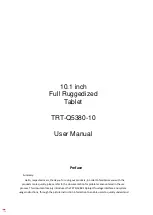 Teguar TRT-Q5380-10 User Manual предпросмотр