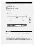 Preview for 4 page of TEi Lighting 85-05479 User Manual