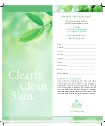 Preview for 2 page of TEI SPA OxyDerm Product Instructions & Specifications