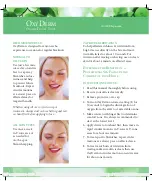 Preview for 4 page of TEI SPA OxyDerm Product Instructions & Specifications