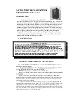 Preview for 1 page of Tejera Microsystems Engineering ATA-CX3 User Manual