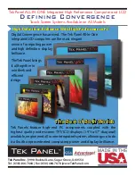 Tek Panel TekPanel 240 Brochure предпросмотр