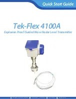 Предварительный просмотр 1 страницы Tek-Trol Tek-Flex 4100A Quick Start Manual