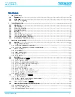 Preview for 3 page of Tek-Trol TEK-LCD 7800A-0L1 Instruction Manual