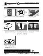 Предварительный просмотр 2 страницы TEKA ILLUMINATION TOWER BOLLARD Installation Instructions Manual