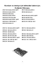 Предварительный просмотр 2 страницы Teka 112510006 User Manual