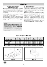 Предварительный просмотр 12 страницы Teka 112510006 User Manual