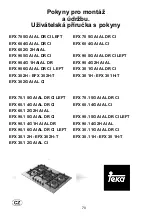 Предварительный просмотр 70 страницы Teka 112510006 User Manual