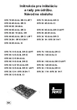 Предварительный просмотр 91 страницы Teka 112510006 User Manual