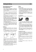 Preview for 14 page of Teka 225146 N21 Instructions For Fitting And Use