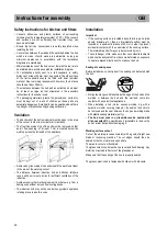 Предварительный просмотр 30 страницы Teka 225146 N21 Instructions For Fitting And Use