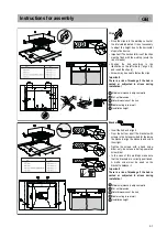 Предварительный просмотр 31 страницы Teka 225146 N21 Instructions For Fitting And Use