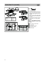 Предварительный просмотр 32 страницы Teka 225146 N21 Instructions For Fitting And Use