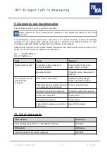 Preview for 18 page of Teka 98701 Operating Instructions Manual