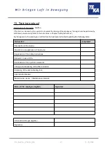 Preview for 21 page of Teka 98701 Operating Instructions Manual