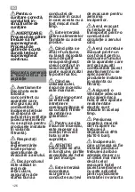 Preview for 126 page of Teka AFC 87628 MST BK Installation Instructions And Recommendations For Using And Maintaining