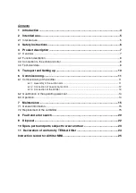 Preview for 3 page of Teka Airfilter MINI Operating Instructions Manual