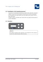 Preview for 14 page of Teka Airfilter MINI Operating Instructions Manual