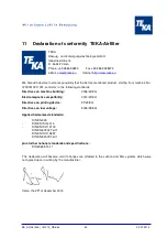 Preview for 24 page of Teka Airfilter MINI Operating Instructions Manual