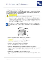 Preview for 17 page of Teka Airtech P10 Operating Instructions Manual