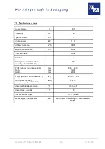 Preview for 23 page of Teka Airtech P10 Operating Instructions Manual