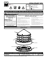 Preview for 1 page of Teka APOLLO PILLAR series Installation Instructions