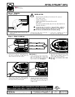 Предварительный просмотр 2 страницы Teka APOLLO PILLAR series Installation Instructions