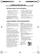 Preview for 11 page of Teka CB385 Instructions For Use Manual