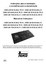 Preview for 67 page of Teka CGW LUX 60 3G AI AL TR CI Instruction Manual