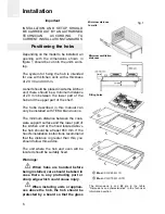 Предварительный просмотр 6 страницы Teka CGX 60 4G IS Installation Instructions And Use