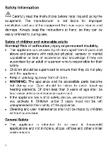 Preview for 4 page of Teka CLC 835 MC User Manual