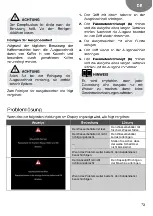 Preview for 73 page of Teka CLC 835 MC User Manual