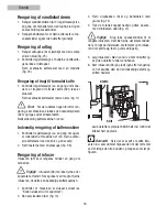 Preview for 18 page of Teka CM 45 Instruction Manual