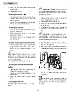 Preview for 108 page of Teka CM 45 Instruction Manual