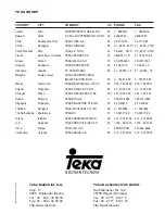 Preview for 8 page of Teka DH-110 Instruction Manual