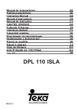 Teka DPL 110 ISLA Instruction Manual preview