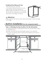 Предварительный просмотр 21 страницы Teka DSI 44700 SS User Manual