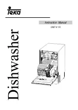 Teka DW7 41 FI Instruction Manual предпросмотр