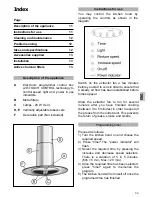 Предварительный просмотр 3 страницы Teka DX ISLA Instruction Manual