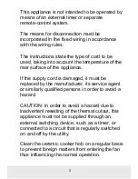 Preview for 5 page of Teka EC60 User Handbook Manual