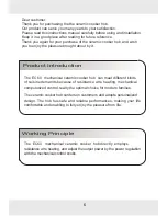 Preview for 6 page of Teka EC60 User Handbook Manual