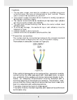 Preview for 9 page of Teka EC60 User Handbook Manual