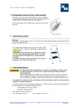 Предварительный просмотр 21 страницы Teka ECO-Cube Operating Instructions Manual