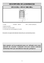 Предварительный просмотр 3 страницы Teka EFX 30 Instruction Manual