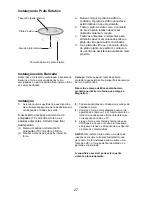 Preview for 27 page of Teka EG034AMV Instruction Manual