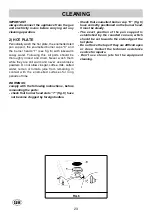 Предварительный просмотр 23 страницы Teka EWF 60 4G AI AL CI Instructions For The Installation And Advice For The Maintenance