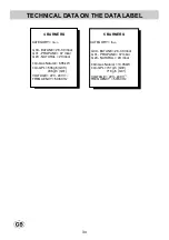 Предварительный просмотр 34 страницы Teka EWF 60 4G AI AL CI Instructions For The Installation And Advice For The Maintenance