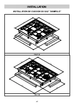 Предварительный просмотр 45 страницы Teka EWF 60 4G AI AL CI Instructions For The Installation And Advice For The Maintenance